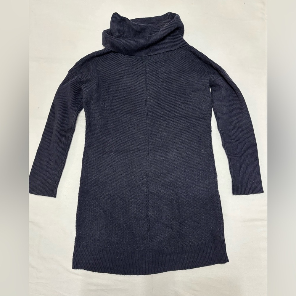 Lulu's Navy Blue Knit Sweater Dress